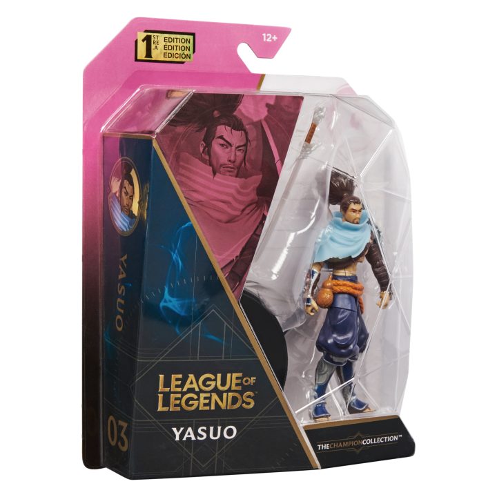 League of Legends, figura colecionável de Yasuo de 10,2 cm com…