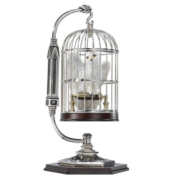 The Noble Collection Harry Potter Hedwig in Cage Miniature Figure…