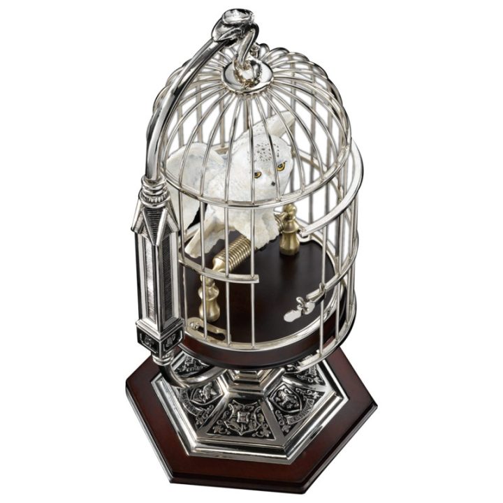 Figura em miniatura The Noble Collection Harry Potter Hedwig na…