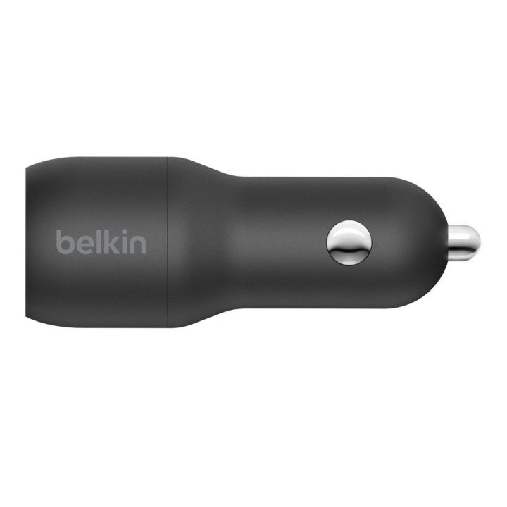 Carregador de carro Belkin CCD001BT1MBK 24W 2x USB tipo A + cabo…