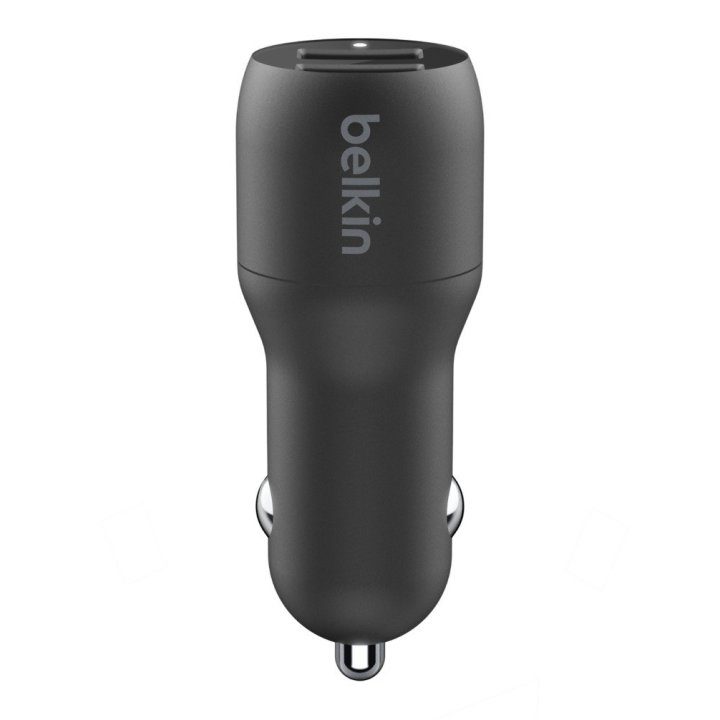 Carregador de carro Belkin CCD001BT1MBK 24W 2x USB tipo A + cabo…