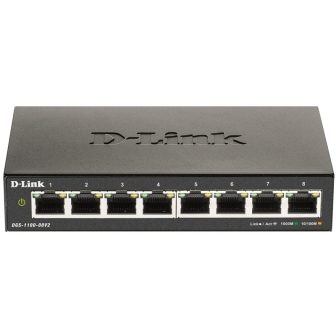 D-Link DGS-1100-08V2 Gestionado L2 Gigabit Ethernet (10/100/1000)…