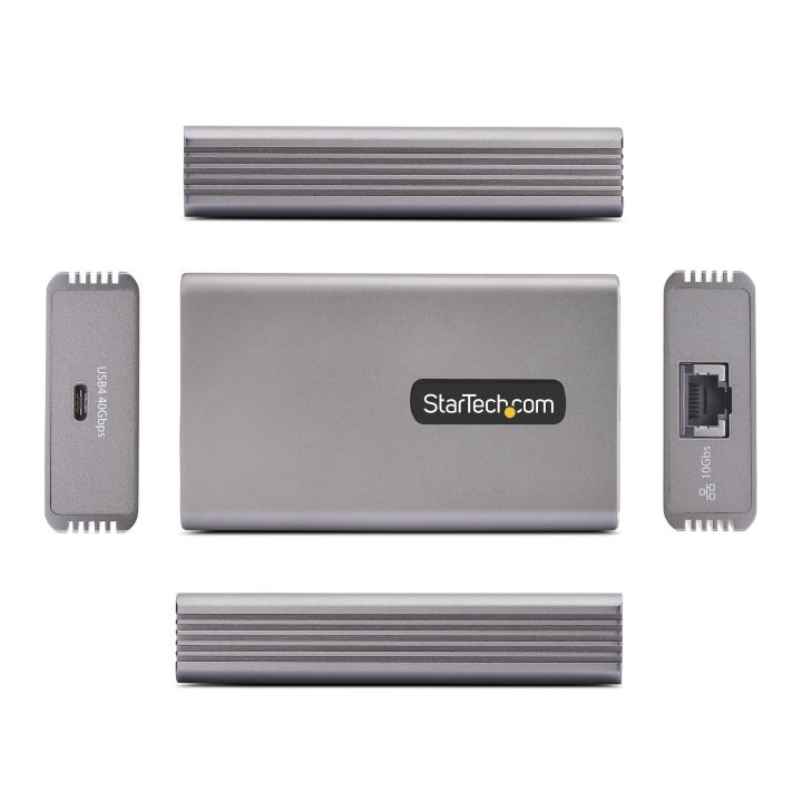 StarTech.com USB4 to Ethernet Network Adapter - 10GbE - External…