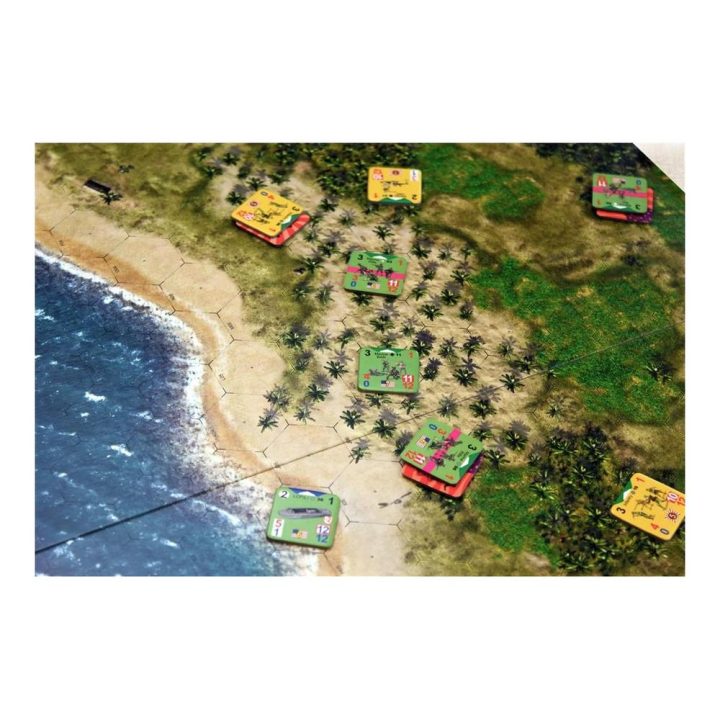Asmodee Jogo de tabuleiro Conflict of Heroes Guadalcanal Pacific 1942…