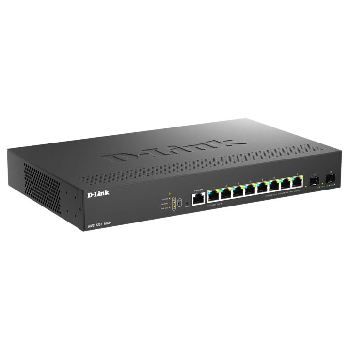 D-Link DMS-1250-10SP/E switch Gerido 2.5G Ethernet (100/1000/2500)…