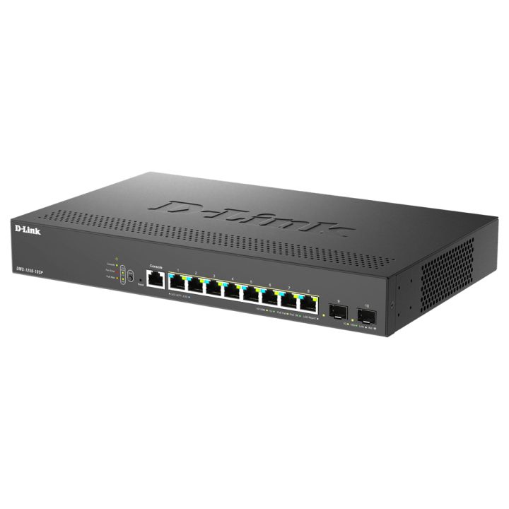 D-Link DMS-1250-10SP/E switch Gerido 2.5G Ethernet (100/1000/2500)…
