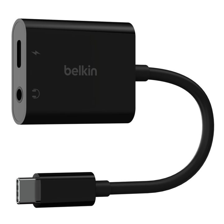 Belkin USB-C a conector de auriculares / adaptador de carga - USB-C…