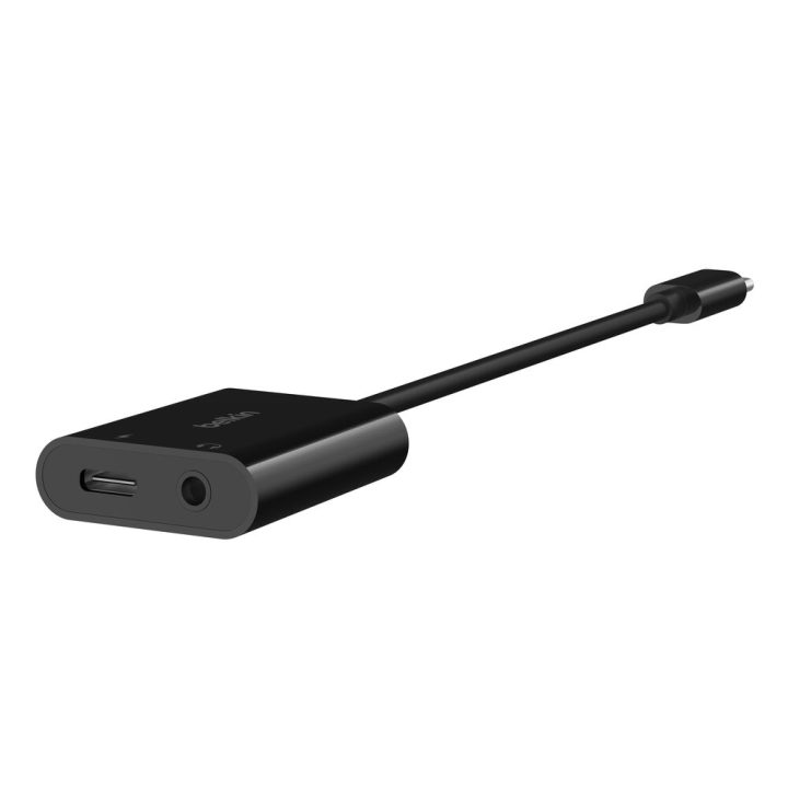Belkin USB-C a conector de auriculares / adaptador de carga - USB-C…