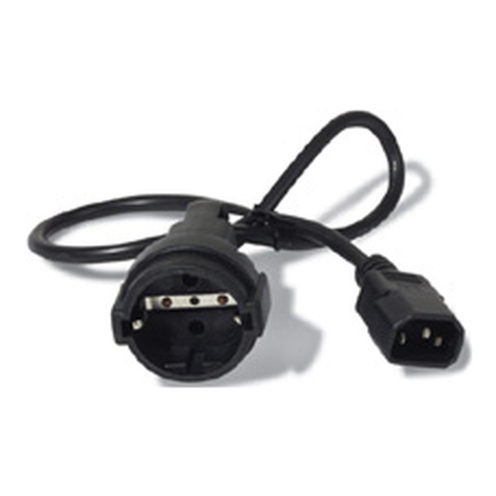 APC AP9880 Transmission Cable Black 0.6 m IEC C14 CEE7/7