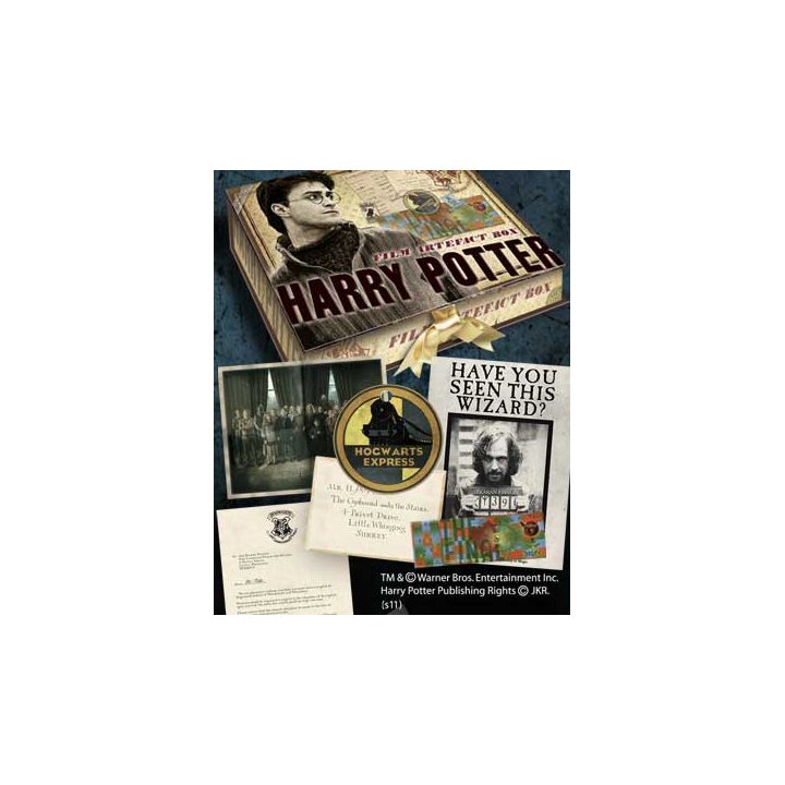 Réplica The Noble Collection Harry Potter caixa de artefactos…