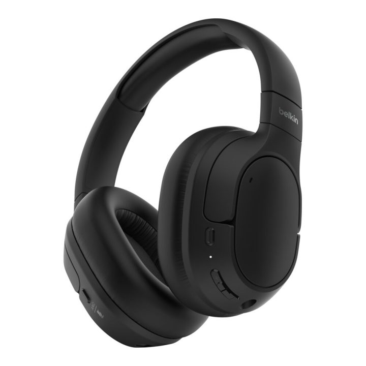Belkin Over-Ear Headphones with Microphone - Full Size - Bluetooth -…