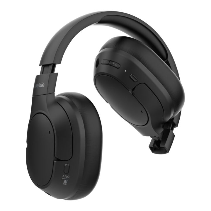 Belkin Over-Ear Headphones with Microphone - Full Size - Bluetooth -…