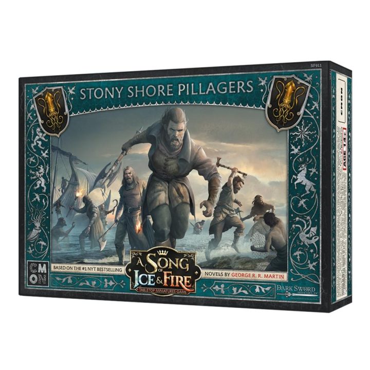 Asmodee A Song of Ice and Fire Board Game Ironborn Reavers Miniature…