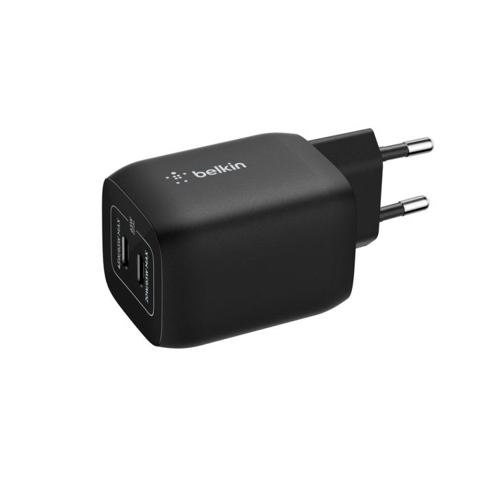 Belkin Power Adapter - 65 watts - Power Delivery 3.1 - 2 Output…