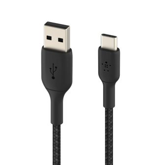 Belkin Cabo USB - USB-C (M) a USB (M) - 1 m - preto (CAB002BT1MBK)