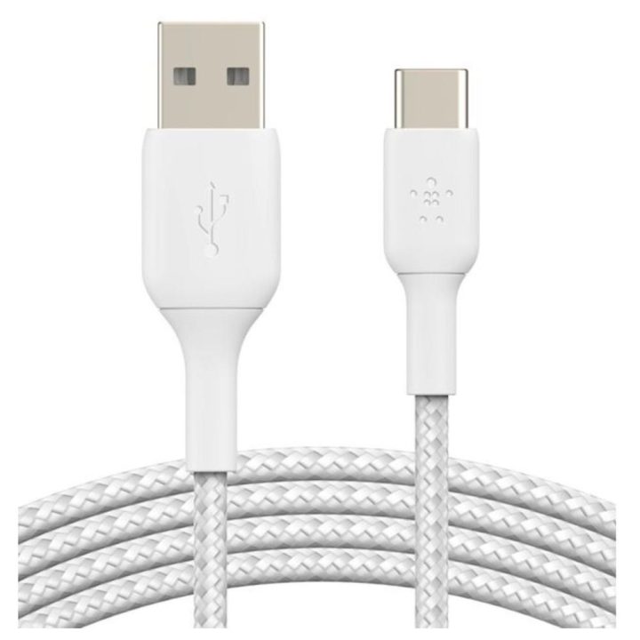 Belkin 3m-macho-macho-blanco USB-C to USB-A Cable - Braided…