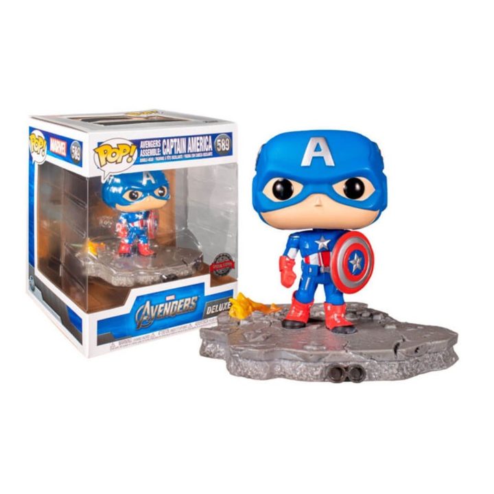 Funko Pop! Deluxe Marvel – Avengers Captain America Assemble