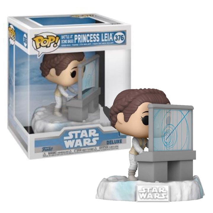 Funko Pop! Deluxe Star Wars – Princesa Leia na Batalha da Base Echo