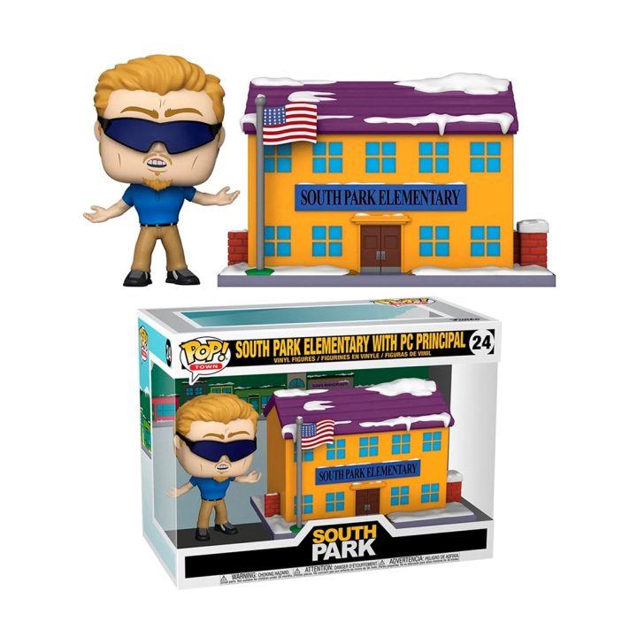 Funko Pop! Town South Park Elementary with PC Principal