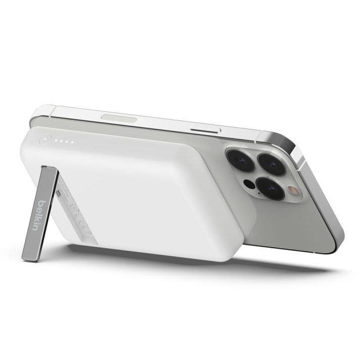 Belkin Portable Charger - 5000 mAh - 7.5 watts - white (BPD004BTWT)