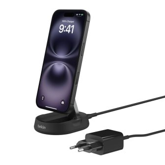 Belkin Base de carga inalámbrica - magnético + adaptador de corriente…