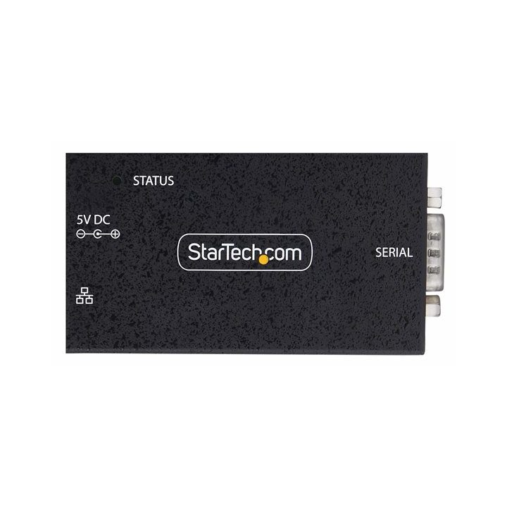 StarTech.com Serial to Ethernet Adapter - RJ45 LAN IP to DB9 RS232…