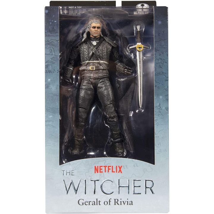McFarlane Toys The Witcher Geralt of Rivia Figure (MCF13801)