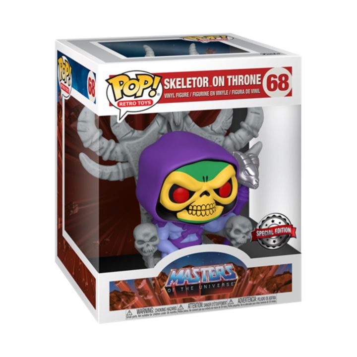 Funko Pop! Deluxe Masters of the Universe Skeletor on the Throne…