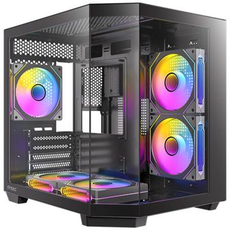 Gabinete micro ATX Antec cx m2 ARGB usb3.0 sem fonte preto…