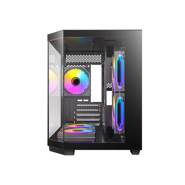 Antec CX M2 ARGB Micro ATX Case with USB 3.0, No PSU, Black…