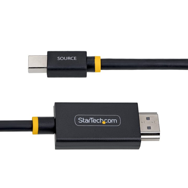 StarTech.com Mini DisplayPort to HDMI Adapter Cable 1m - 4K 60Hz…