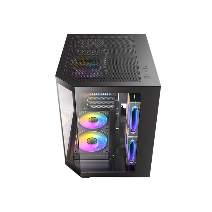 Gabinete micro ATX Antec cx m2 ARGB usb3.0 sem fonte preto…