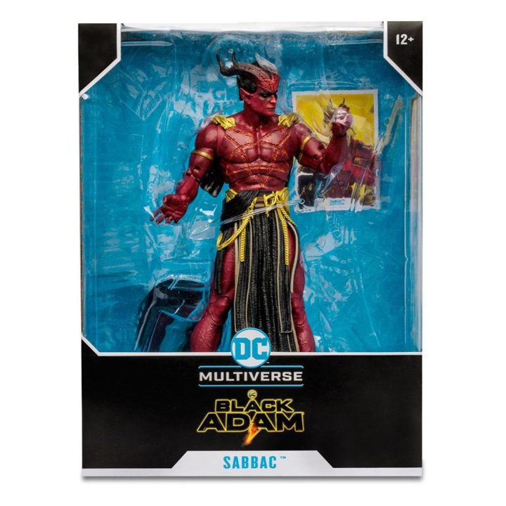 Figura mcfarlane toys megafig DC black adam sabbac (MCF15327)