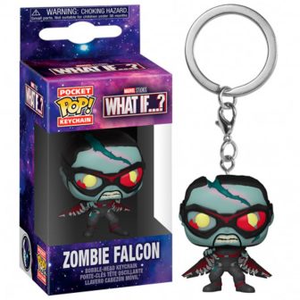 Funko Pop Keychain Marvel What If Falcon Zombie 57401