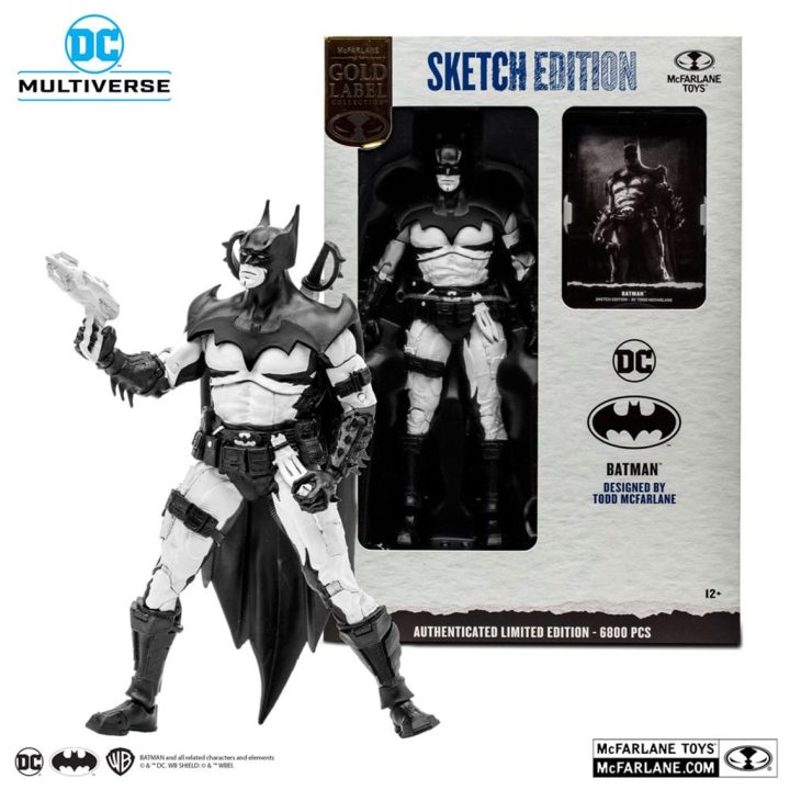 Figura McFarlane Toys DC Multiverse 7IN-Batman by Todd McFarlane…