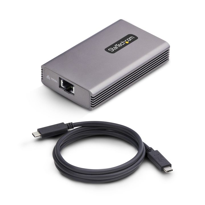 StarTech.com USB4 to Ethernet Network Adapter - 10GbE - External…