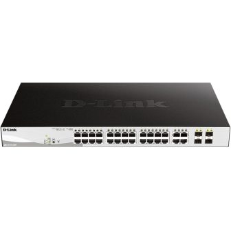 D-Link DGS-1210-28P switch Gerido L2 Gigabit Ethernet (10/100/1000)…