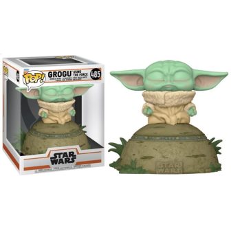 Funko Pop! Deluxe Star Wars – The Mandalorian the Child Usando la…