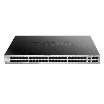 D-Link DGS-3130-54S Gerido L3 Preto, Cinzento