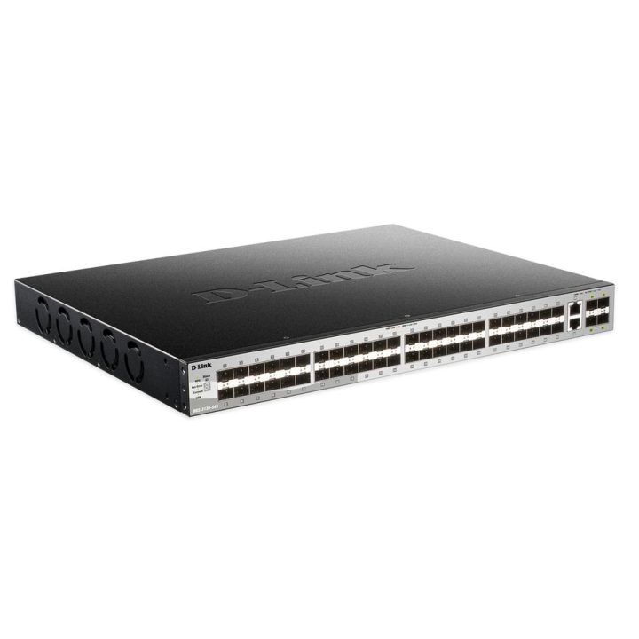 D-Link DGS-3130-54S Managed L3 Black, Gray