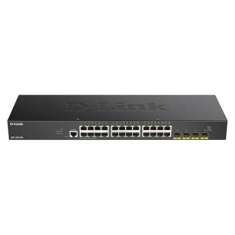 D-Link DGS-1250-28X Gerido L3 Gigabit Ethernet (10/100/1000) Preto