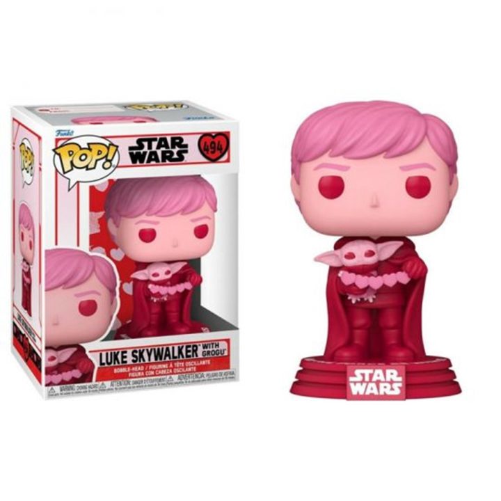 Funko Pop! Star Wars – The Mandalorian Valentine's Day Luke Skywalker…