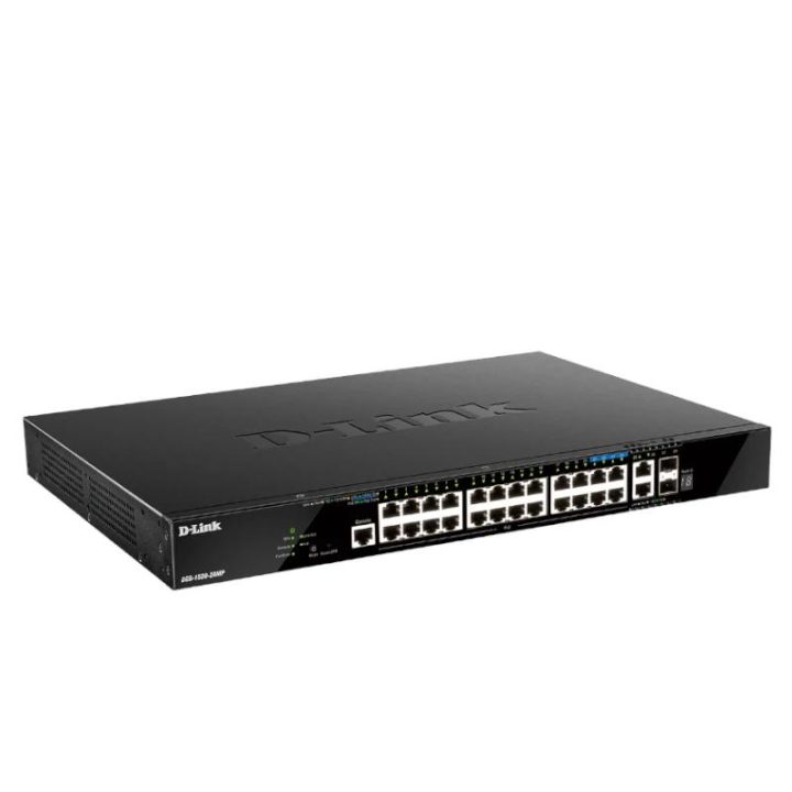 D-Link DGS-1520-28MP/E switch Gerido L3 Gigabit Ethernet…