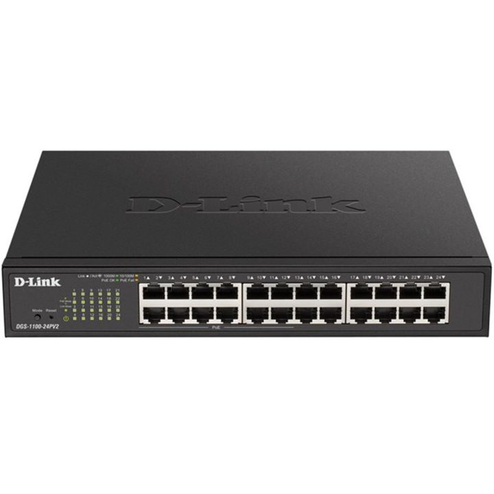D-Link DGS-1100-24PV2 switch Gerido L2 Gigabit Ethernet (10/100/1000)…