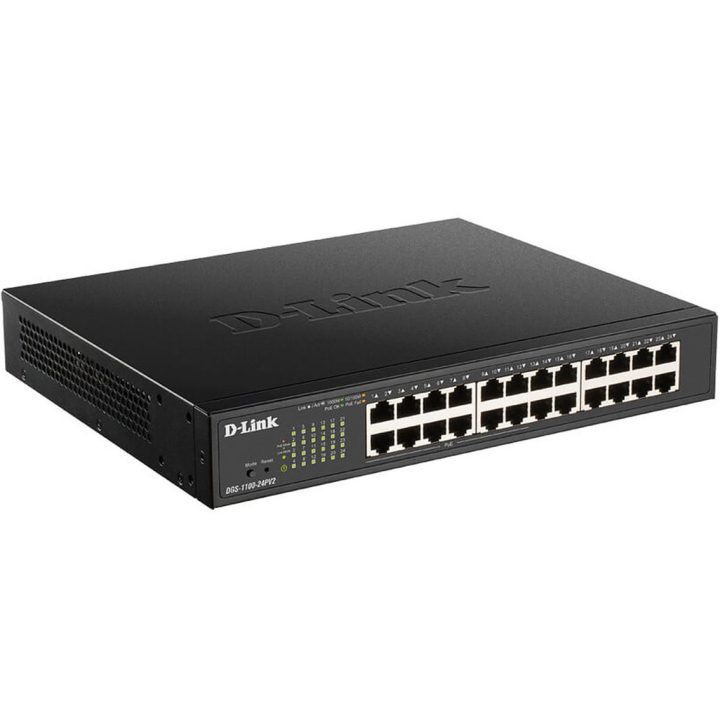 D-Link DGS-1100-24PV2 switch Gestionado L2 Gigabit Ethernet…