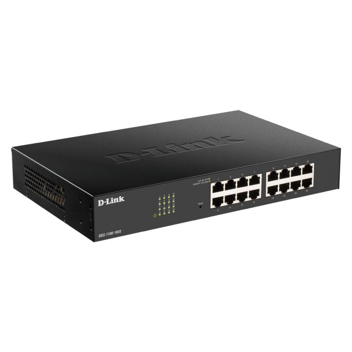D-Link DGS-1100-24PV2 Managed L2 Gigabit Ethernet (10/100/1000) Power…