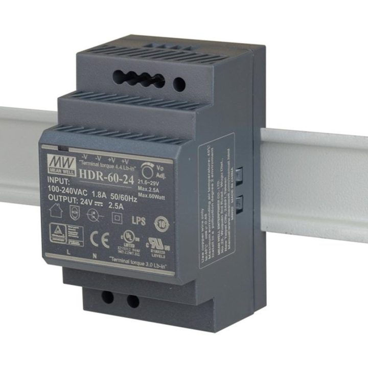 D-Link DIS-H60-24 unidade de fonte de alimentação 60 W Preto