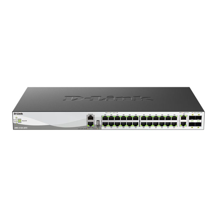 D-Link DMS-3130-30TS/E Managed L3 10G Ethernet (100/1000/10000)…