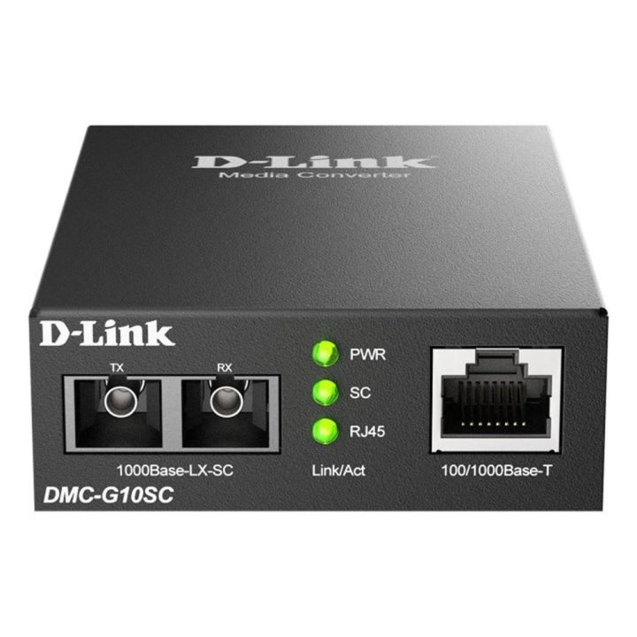 D-Link DMC-G10SC/E 1000 Mbit/s Single-Mode Media Converter