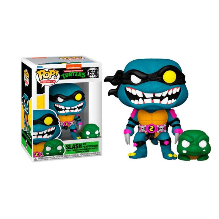 Funko Pop! Tartarugas Ninja Mutantes Slash & Pre Mutante Buddy